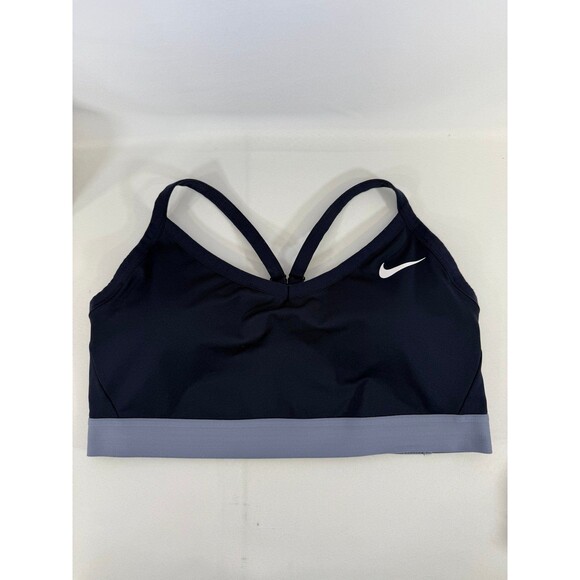 Nike Sports Bra Size 1X Navy Blue NWOT - Picture 1 of 3